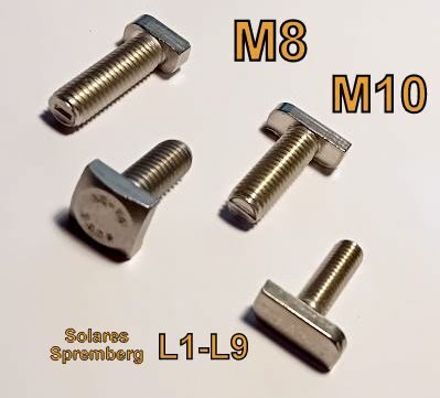 Hammerkopfschrauben / Vierkantschrauben