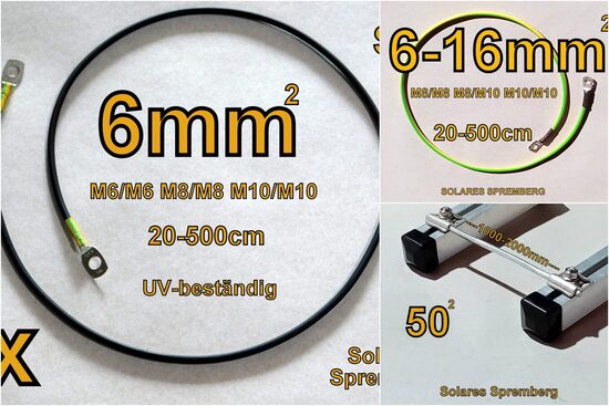 Erdungskabel / Potentialausgleich / Blitzschutz