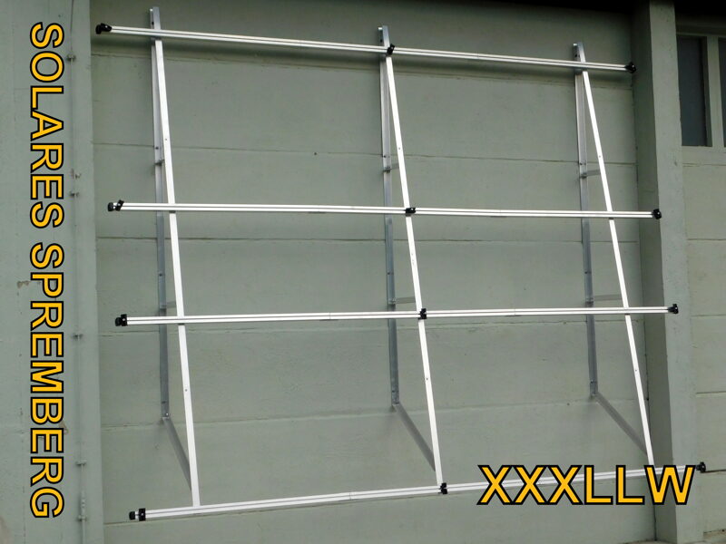 Fassade XXXLLW doppelt vertikal / hochkant