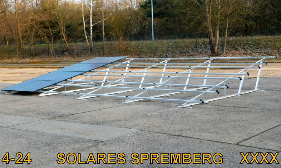 Aufständerung XXXX vierfach horizontal / quer