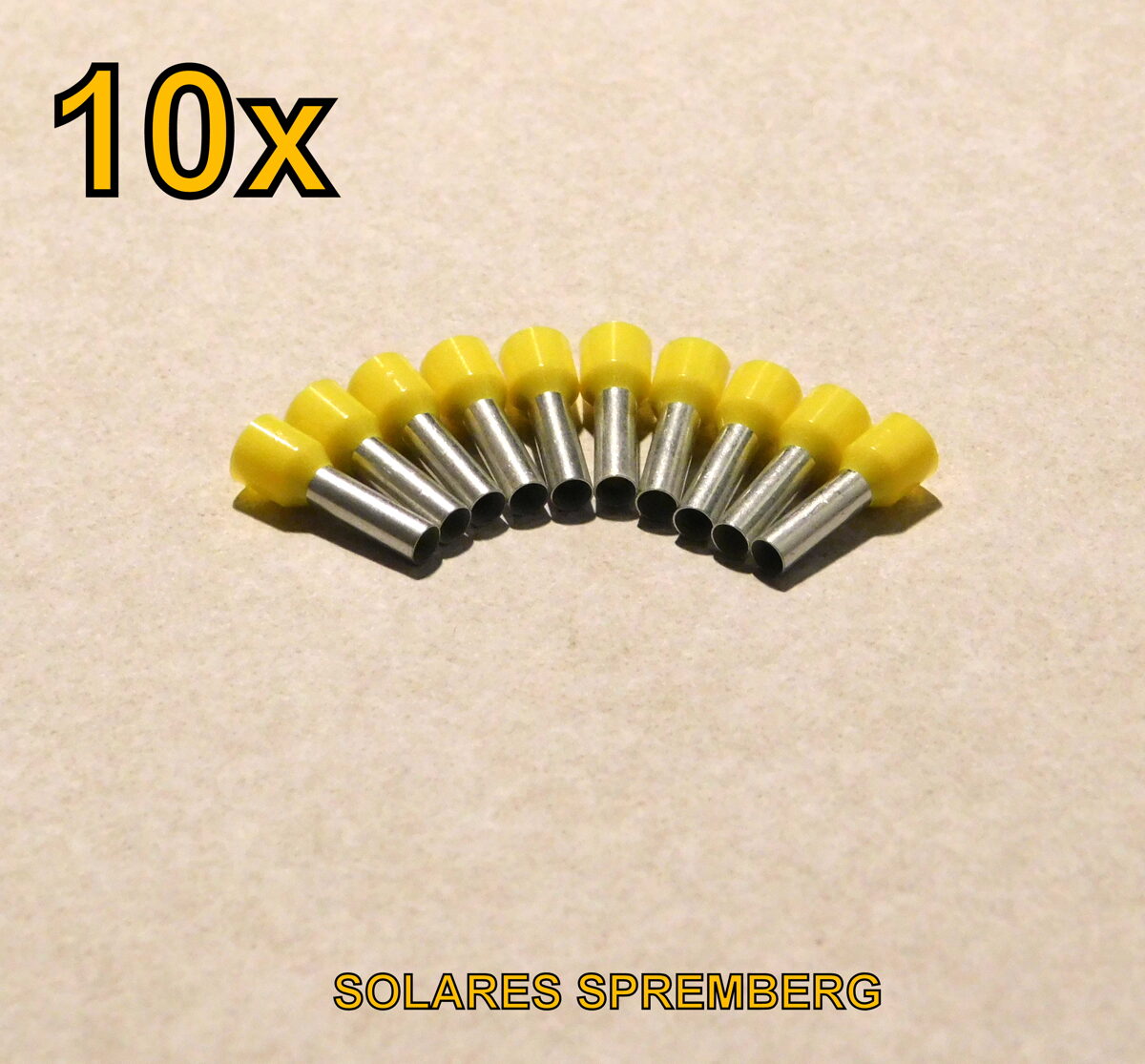 ANSIEDIO Aderendhülsen 0.5mm² 100 Stück - Isolierte Kabelhülsen Für Sichere Verbindungen