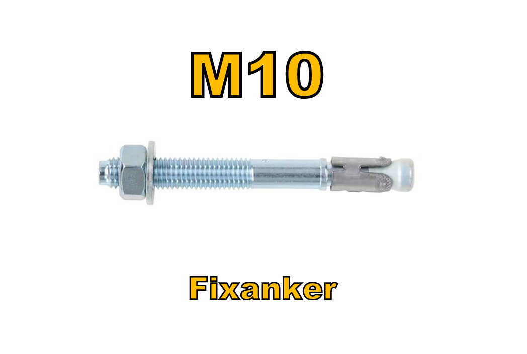 Fixanker M10x90 von Würth Edelstahl A4 / made in germany