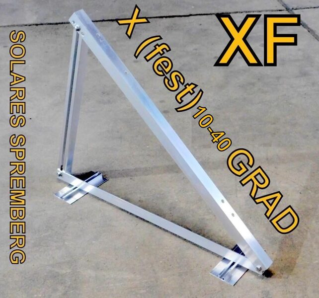 Basisdreieck XF fest 10-40 Grad 40x40x4mm hochfest 100cm horizontal 