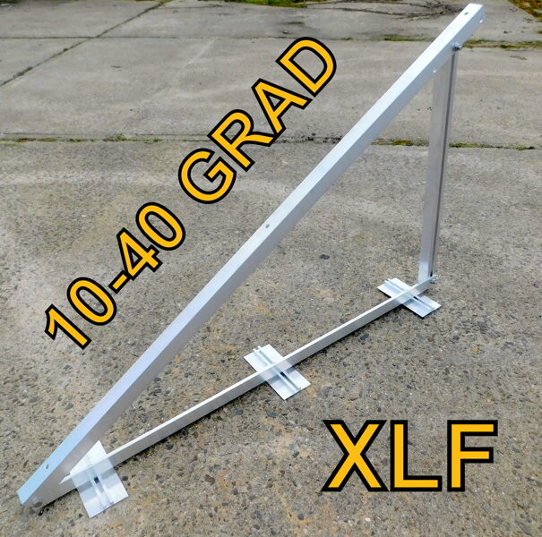 Basisdreieck XLF fest 10-40 Grad 40x40x4mm hochfest 155cm horizontal 
