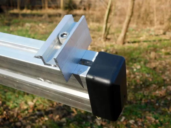 Endkappe 80x40 für Montageprofil L4